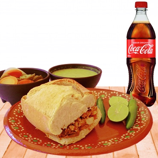 Combo 2 Tortas de Surtida + 2 Coca Cola 600 ml