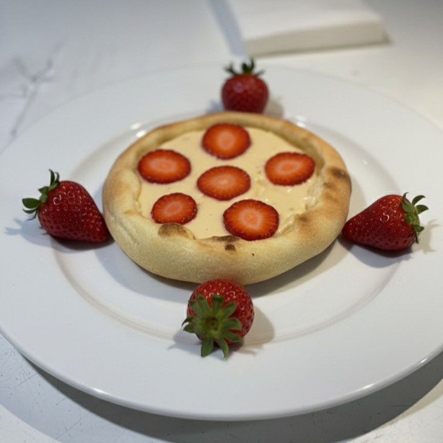 Chocolate Branco com Morango