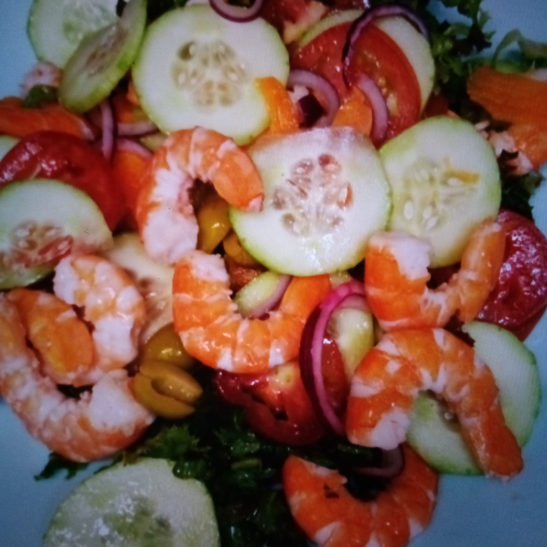 Ensalada de Camarón