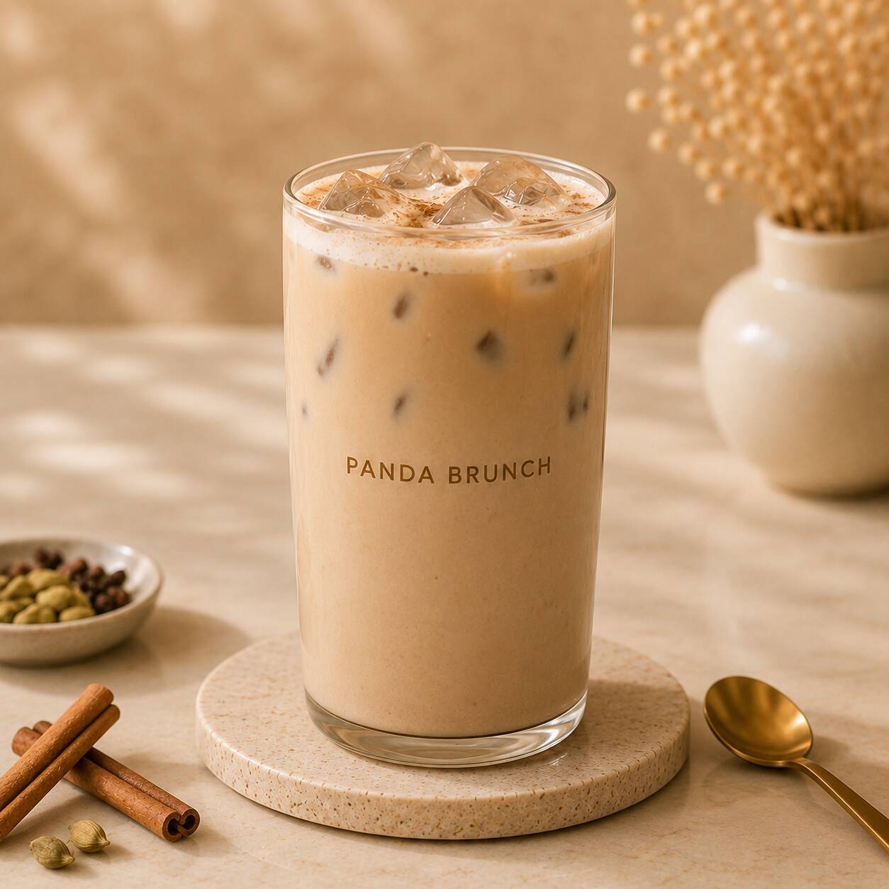 Chai Iced Latte 16 oz