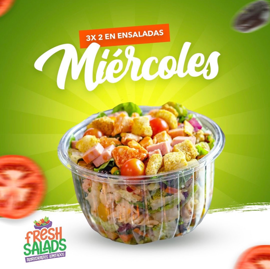 3x2 Ensalada Mediana