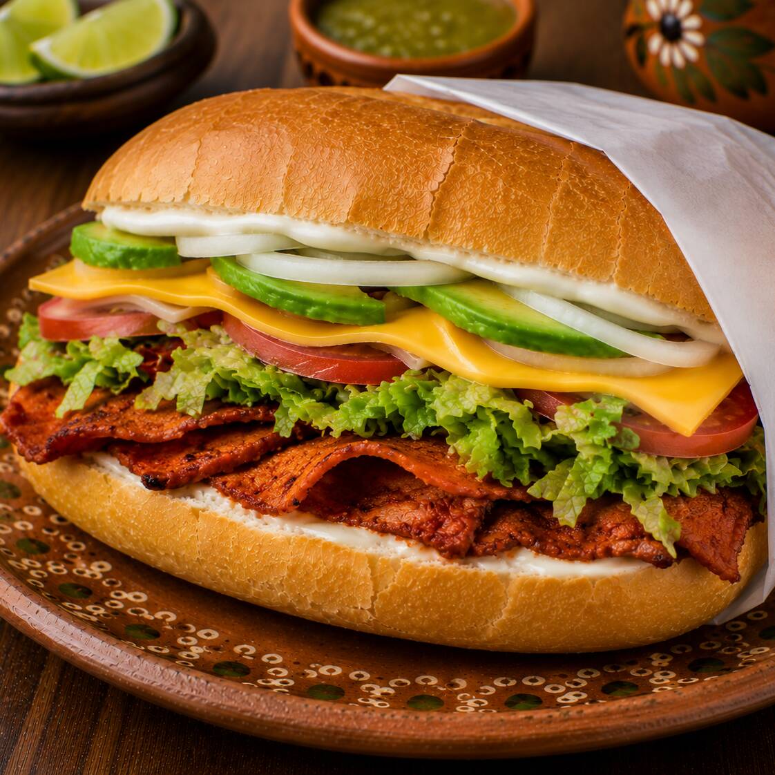Torta de Cecina de Cerdo Adobada