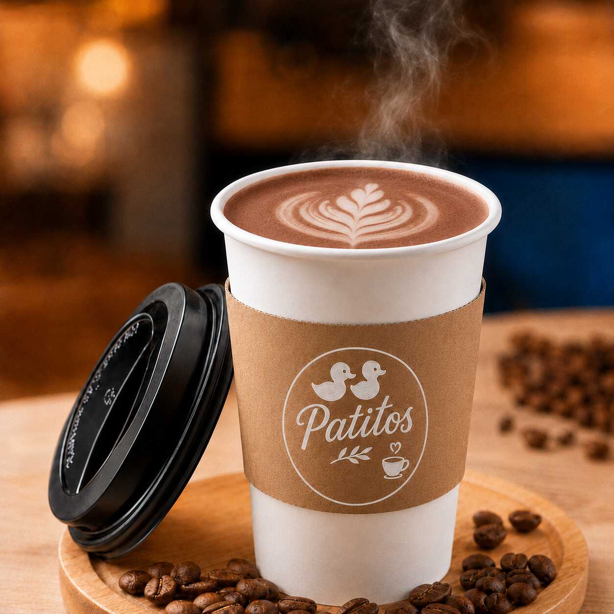 Moka con Chocolate Oscuro Europeo