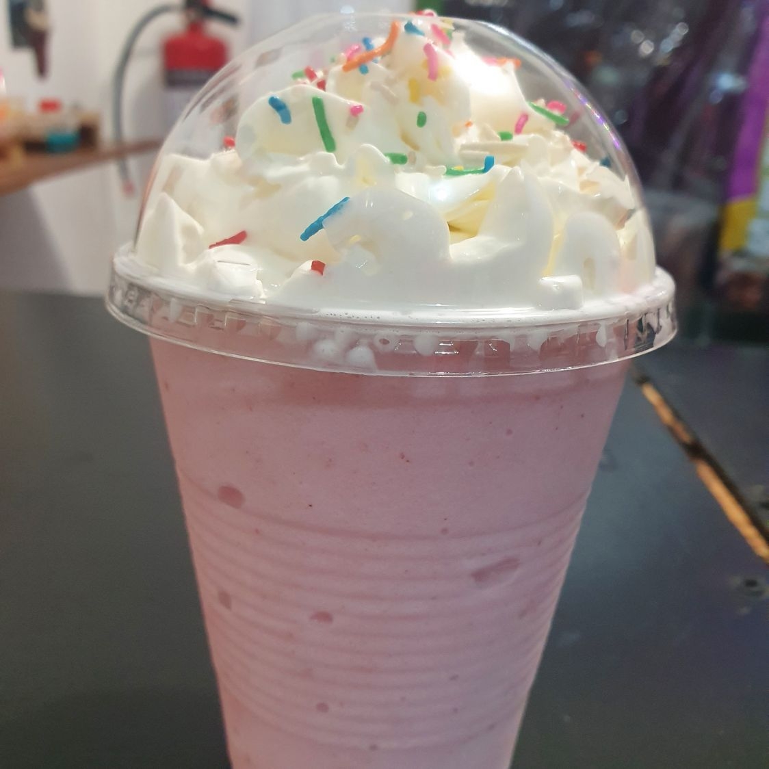 Frappé de Fresas naturales