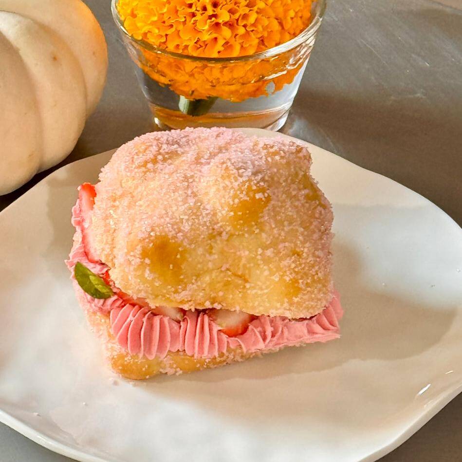 Pan Del Muerto De Fresa Premium