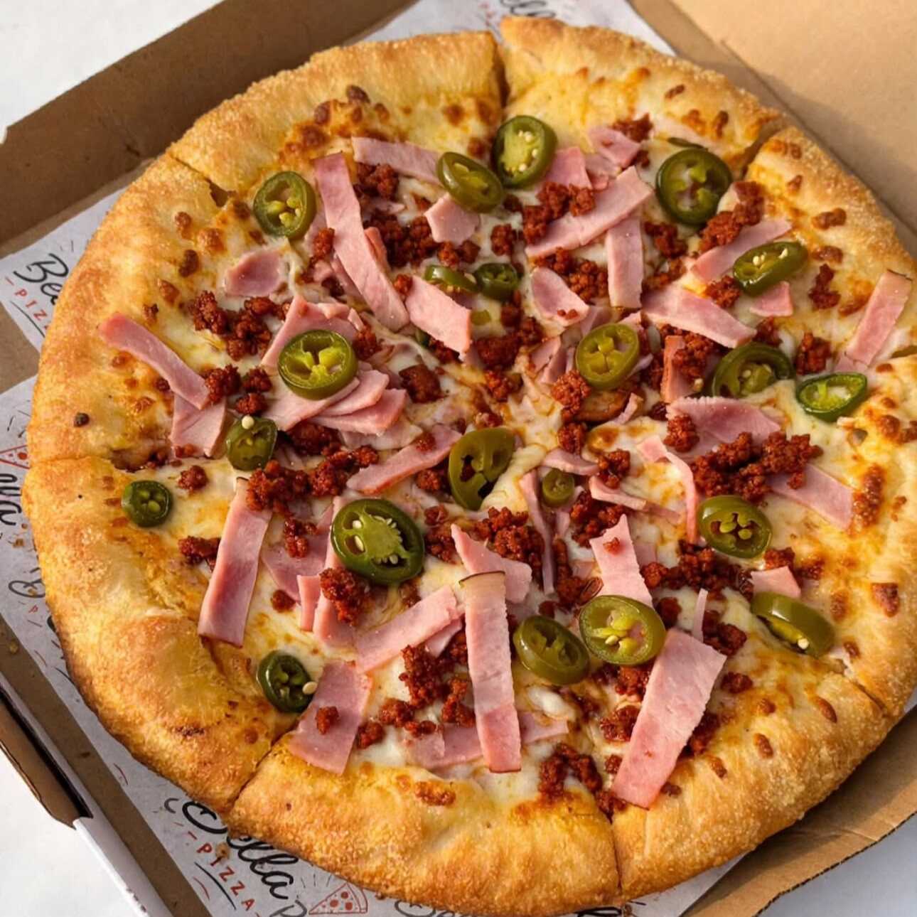 1 Pizza Familiar, 6 Alitas, 1 Refresco de 1.5 L