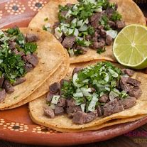 Tacos de Bistec