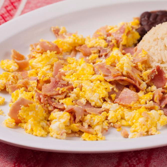 Jamón con Huevo