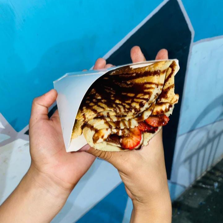 Crepa Sencilla más Crepa Mediana