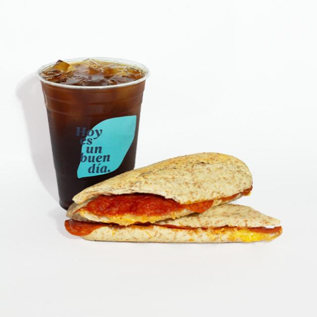 COMBO ICED AMERICANO + BAGUETTE