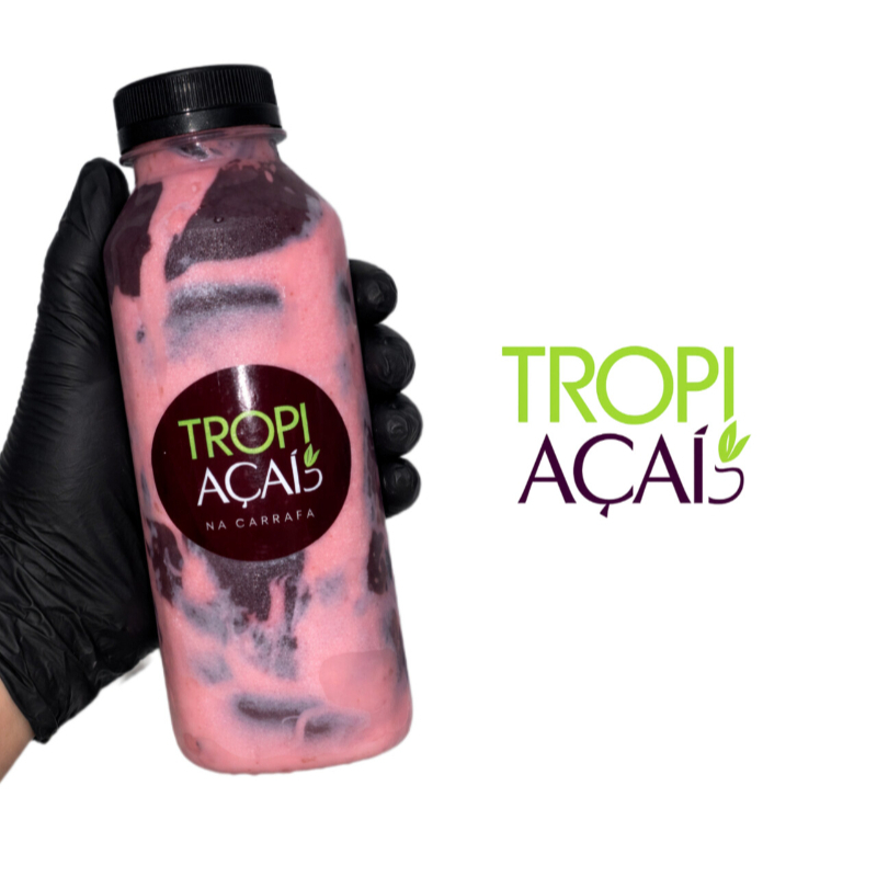 Nosso açaí cremoso vem acompanhado de um delicioso creme de morango, deixando tudo mais leve, refrescante e irresistível.