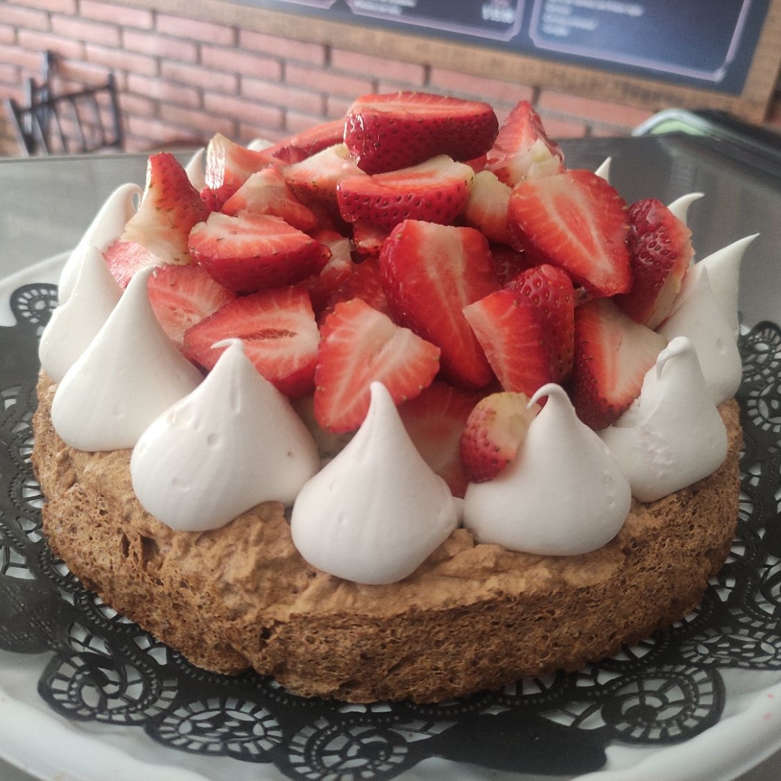 Mostachón de fresas G