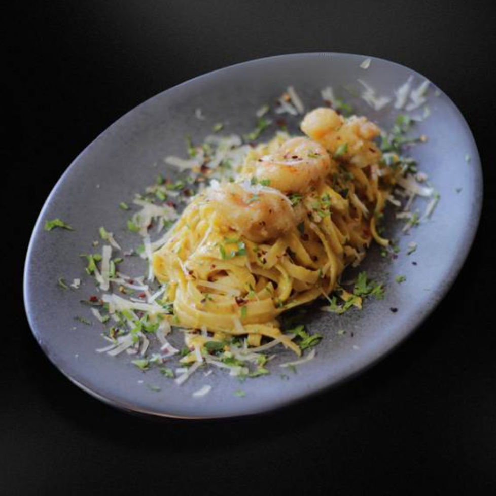 Pasta Tempura Di Gamberi
