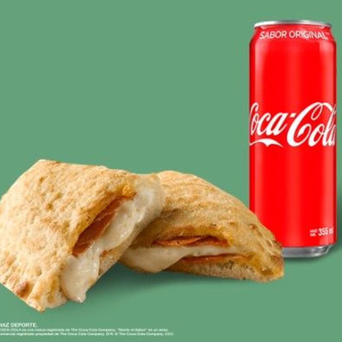 Calzoné + 1 Refresco Lata de 355 ml