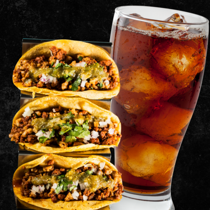 Combo Sabor a Navidad 3 TACOS + GASEOSA