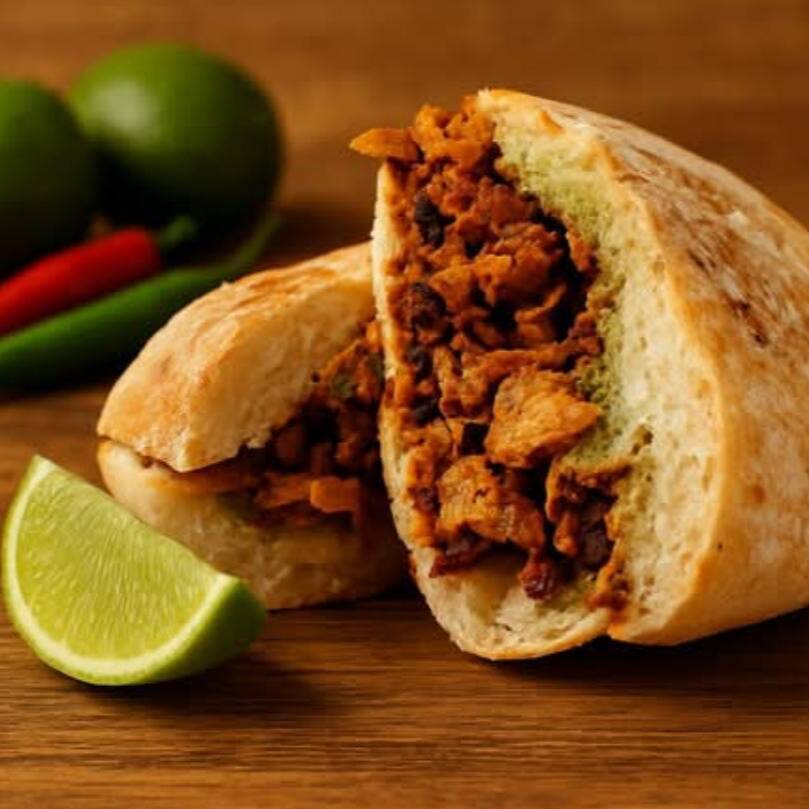 Torta con Queso Oaxaca