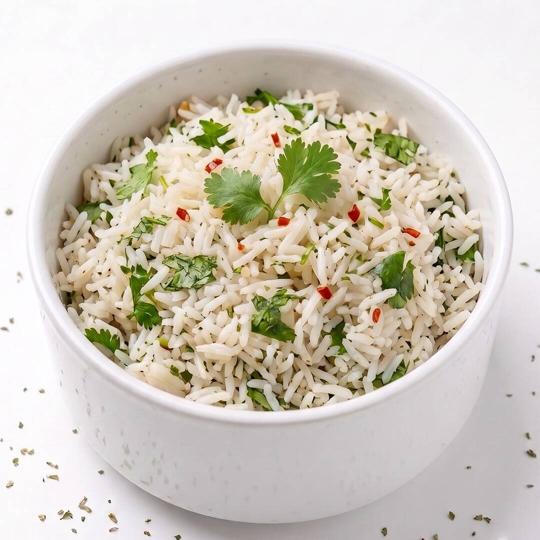 Arroz de cilantro