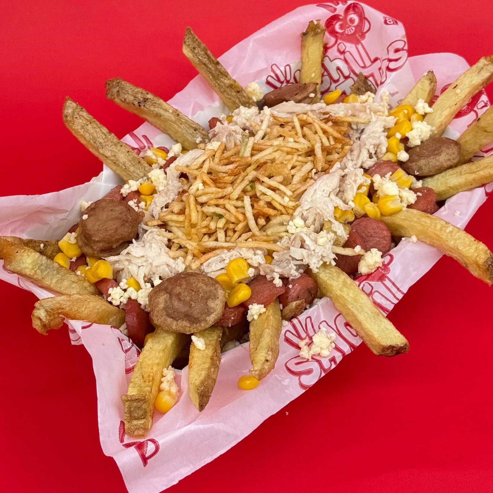 Salchipapa Costeña