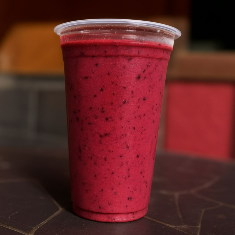 Frutas Vermelhas, Açúcar, Vodka, Gelo