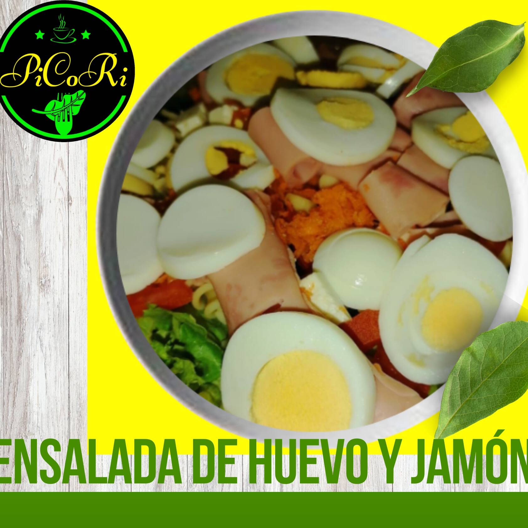 Vegetales con Huevo