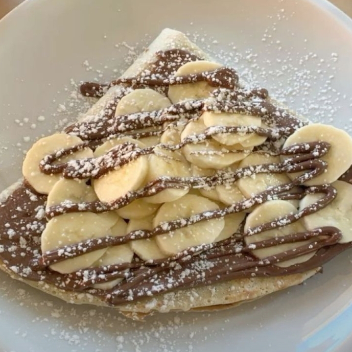 Crepa NUTELLA PLATANO