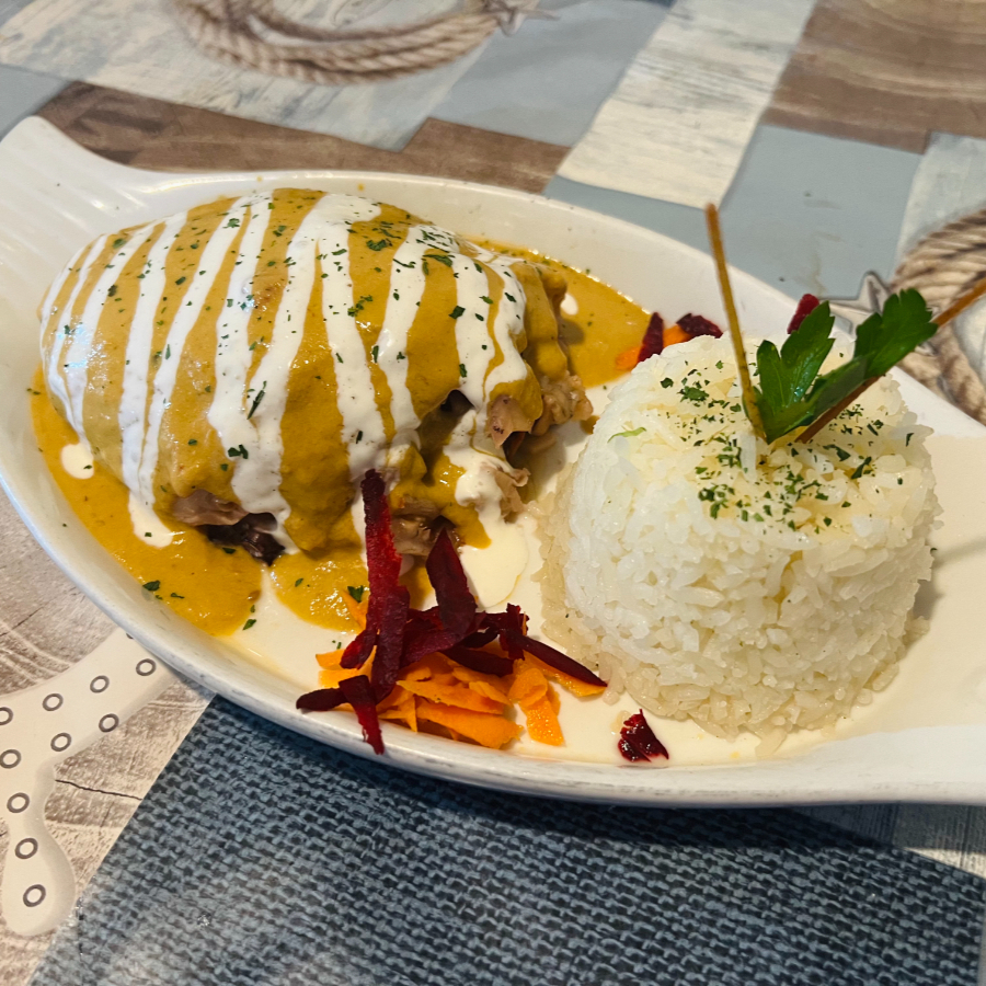 Filete Relleno de Mariscos