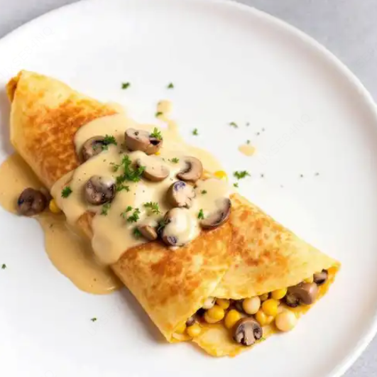 Crepas de Champiñón