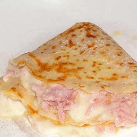 Crepa Jamón y Queso