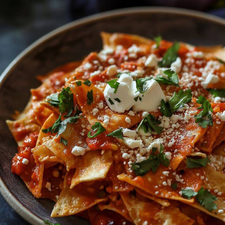 Chilaquiles Rojos