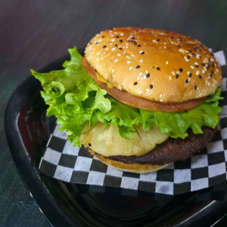 Hamburguesa Hawaiana