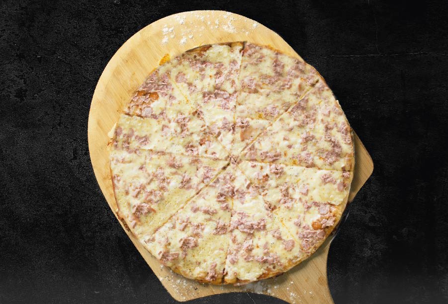 Pizza de atún