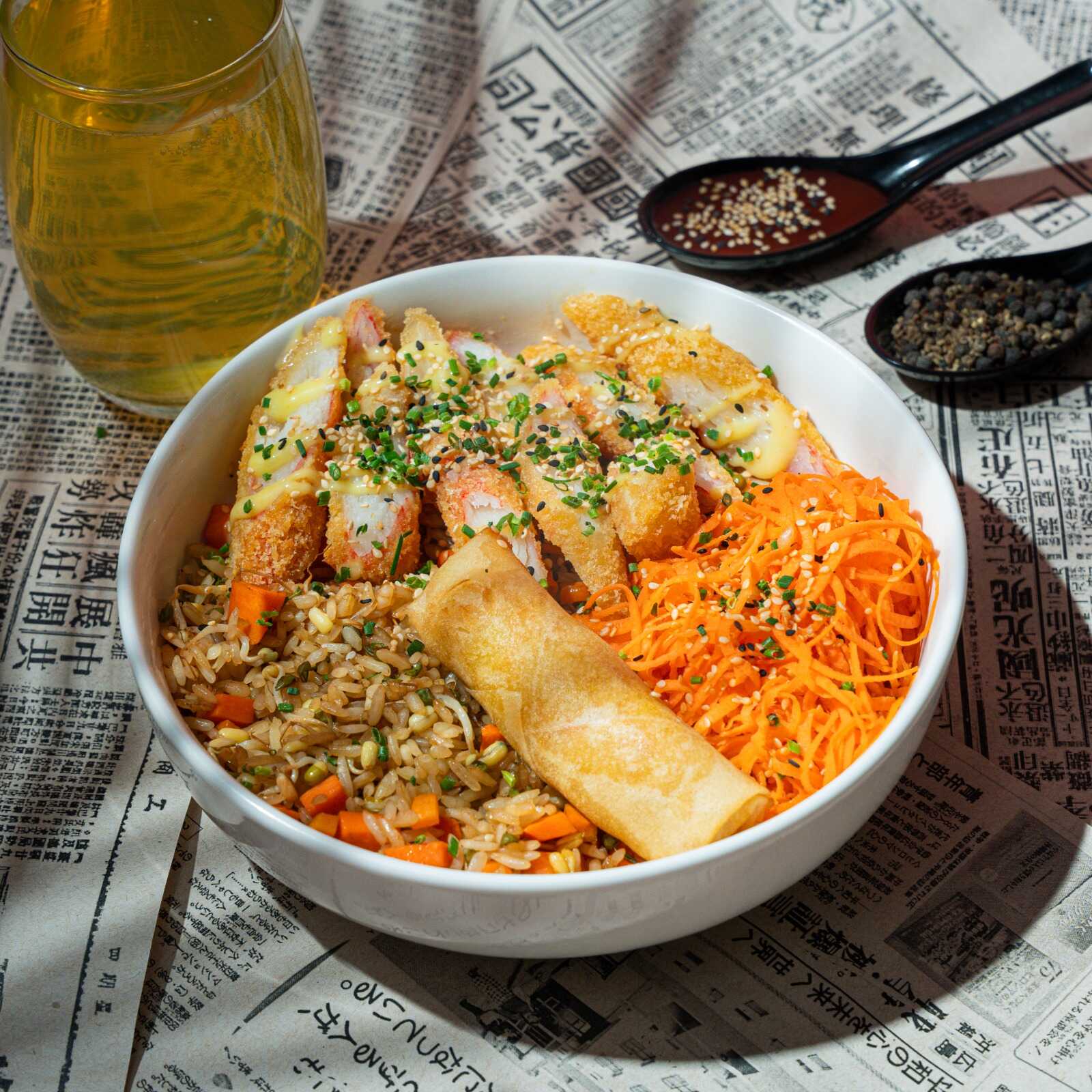 Combo Bowl Palmito y Arroz