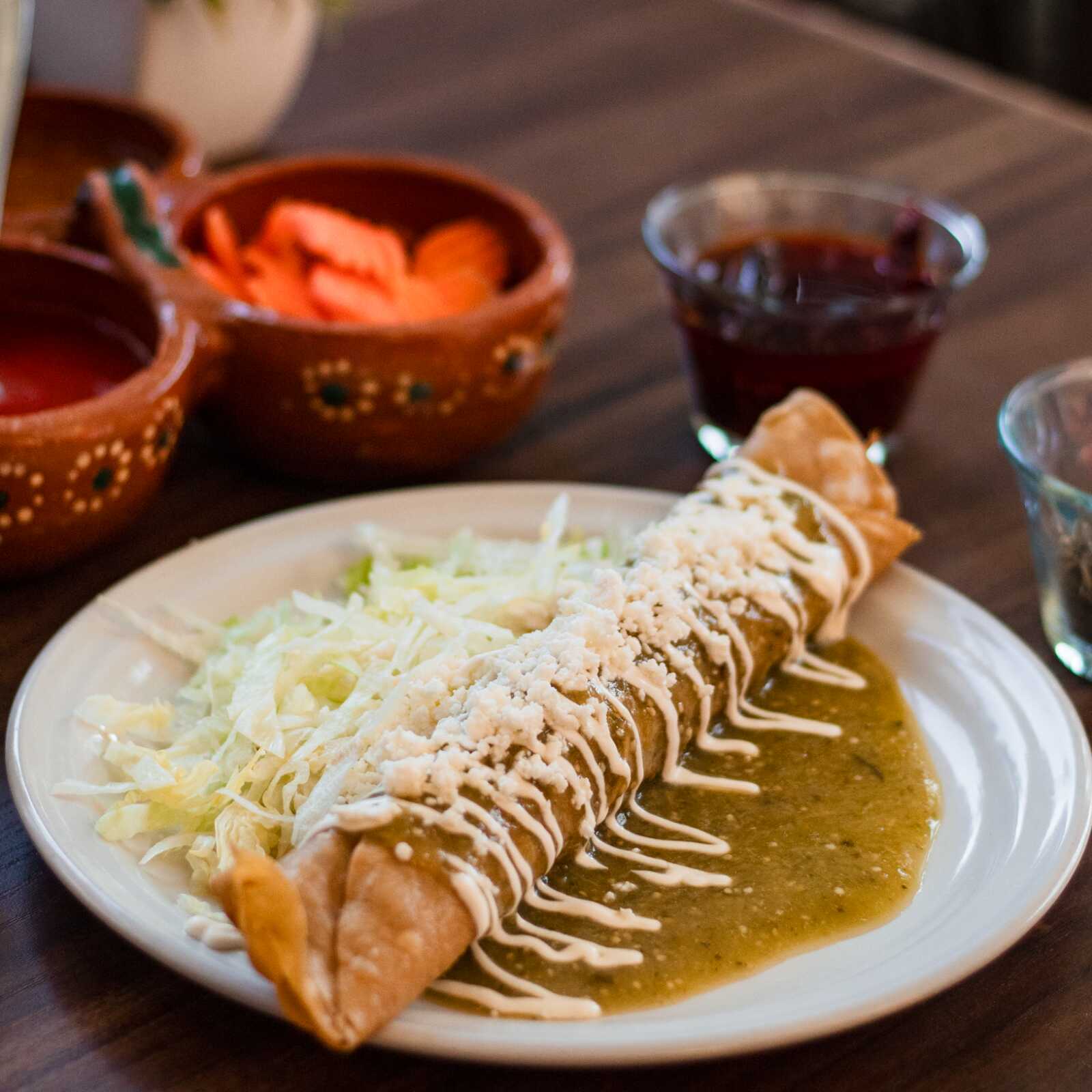 Flautas de Picadillo