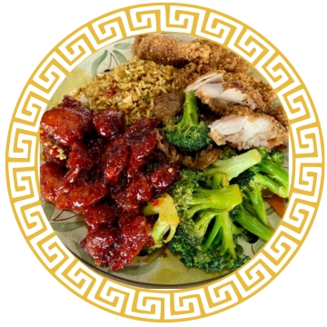 Plato Grande con 3 Guisos a Elegir