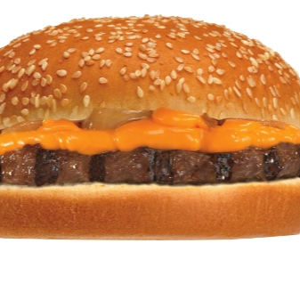 cheddar, carne, molho especial, alface e tomate