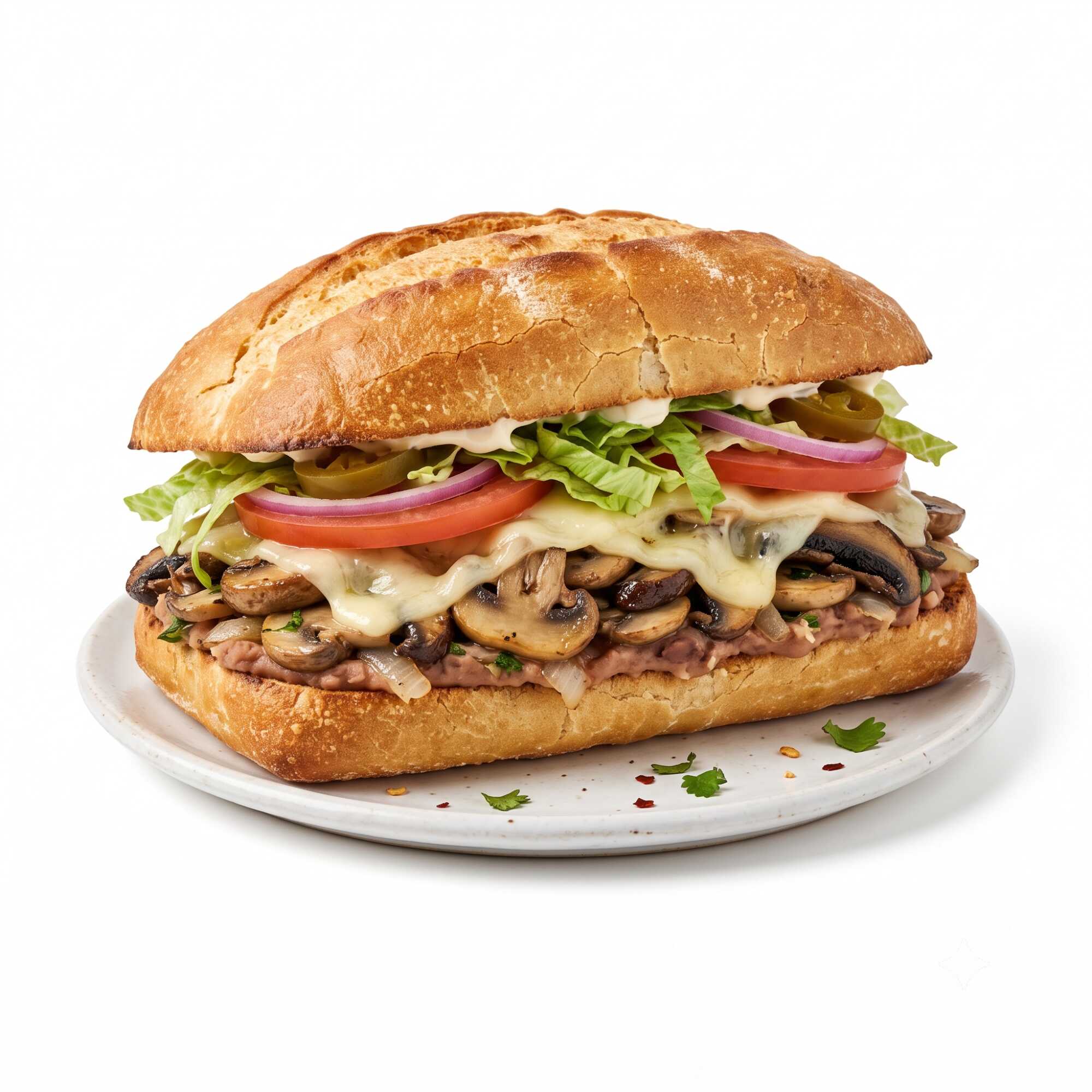 Torta de Champiñones