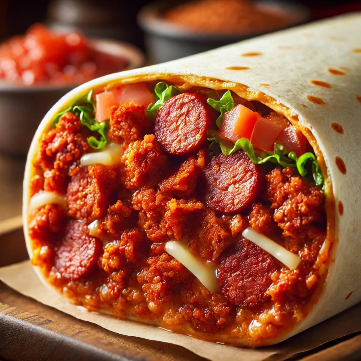 Burrito Sazón Tradicional Chico