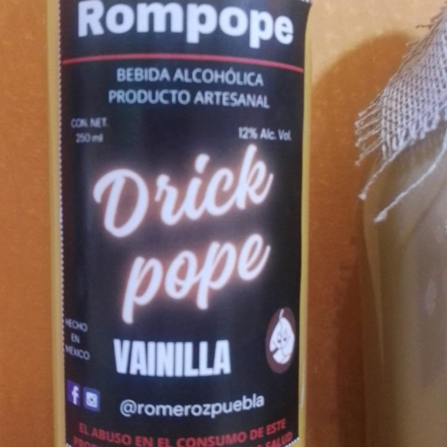 Rompope de Vainilla