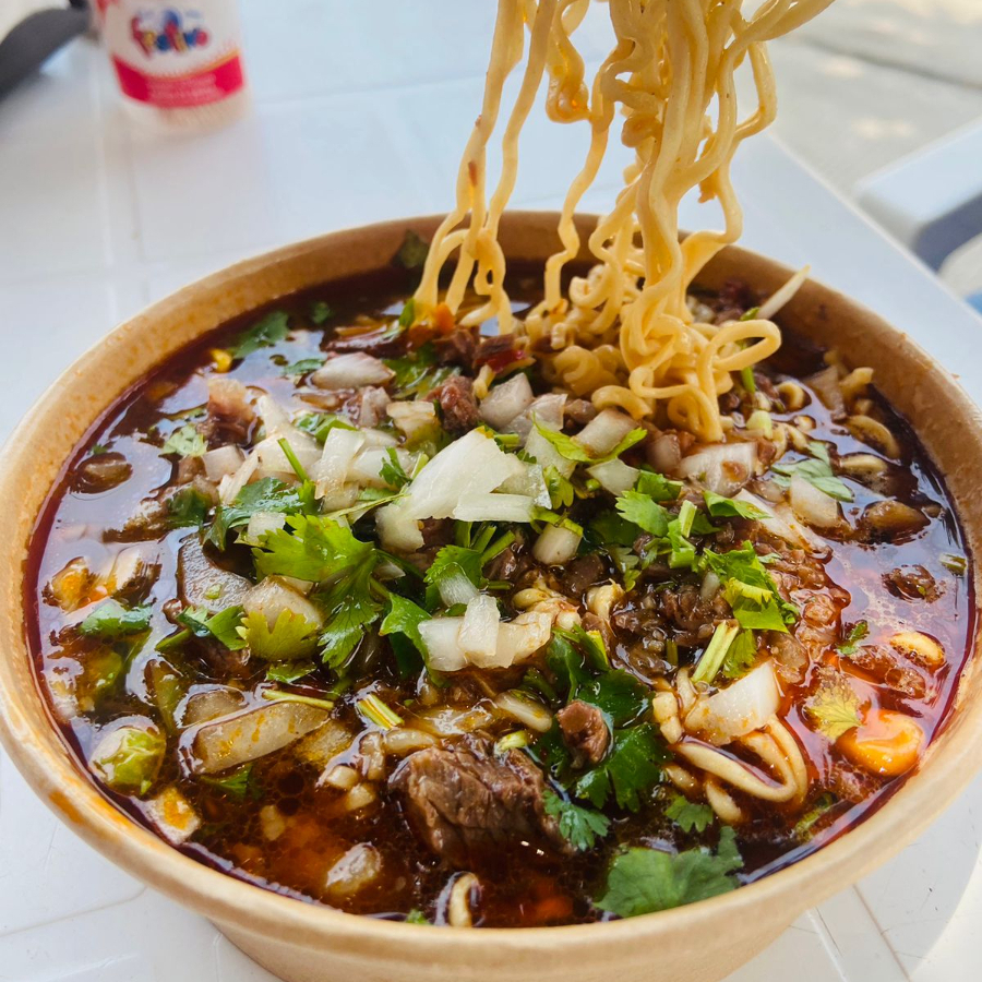 ramen con barbacoa