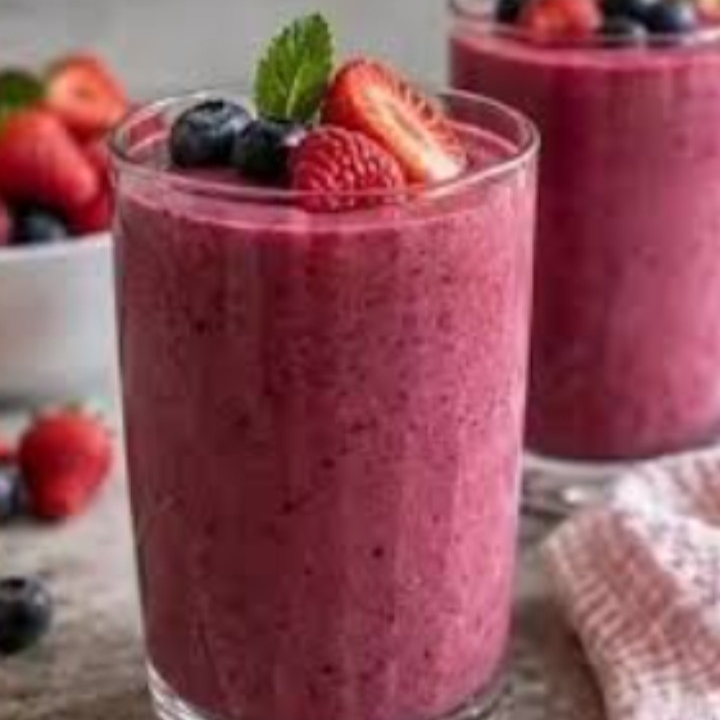 🍇🍒🍓Licuado de Frutos Rojos