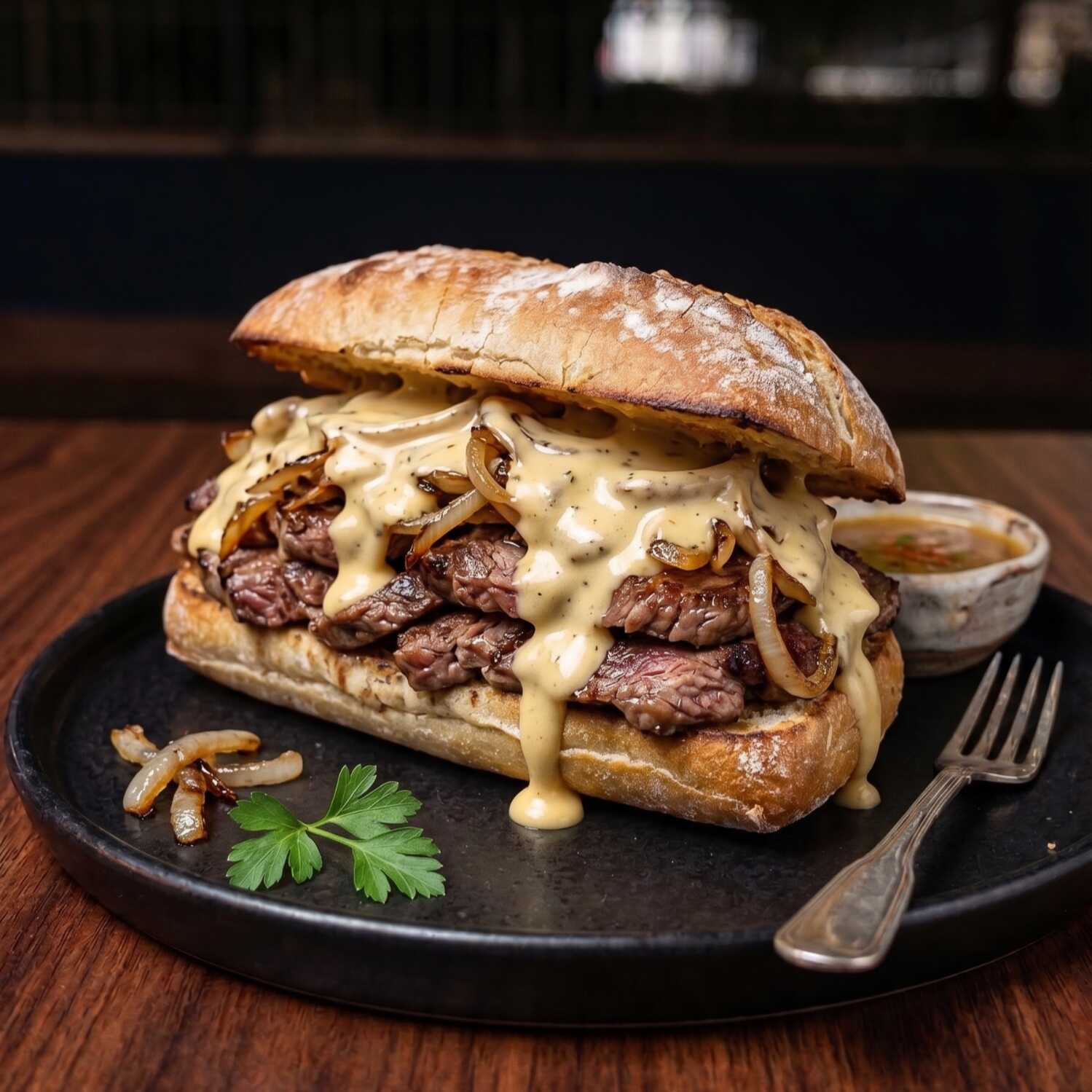 Sándwich Cheesesteak 15 Cm