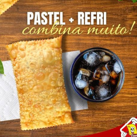 Combo mais vendido da Maior Pastelaria de Jpa. 1 Pastel a sua escolha, acompanhado de uma bebida bem gelada, tbm a sua escolha️