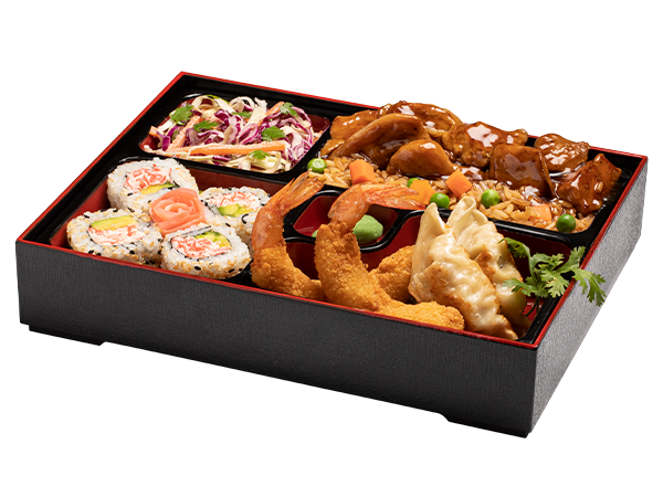 Bento Deluxe De Pollo Teriyaki