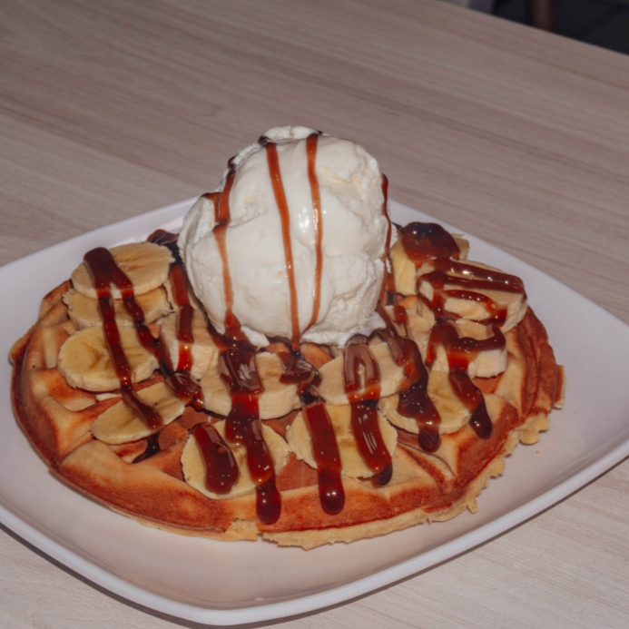 Waffle Banano