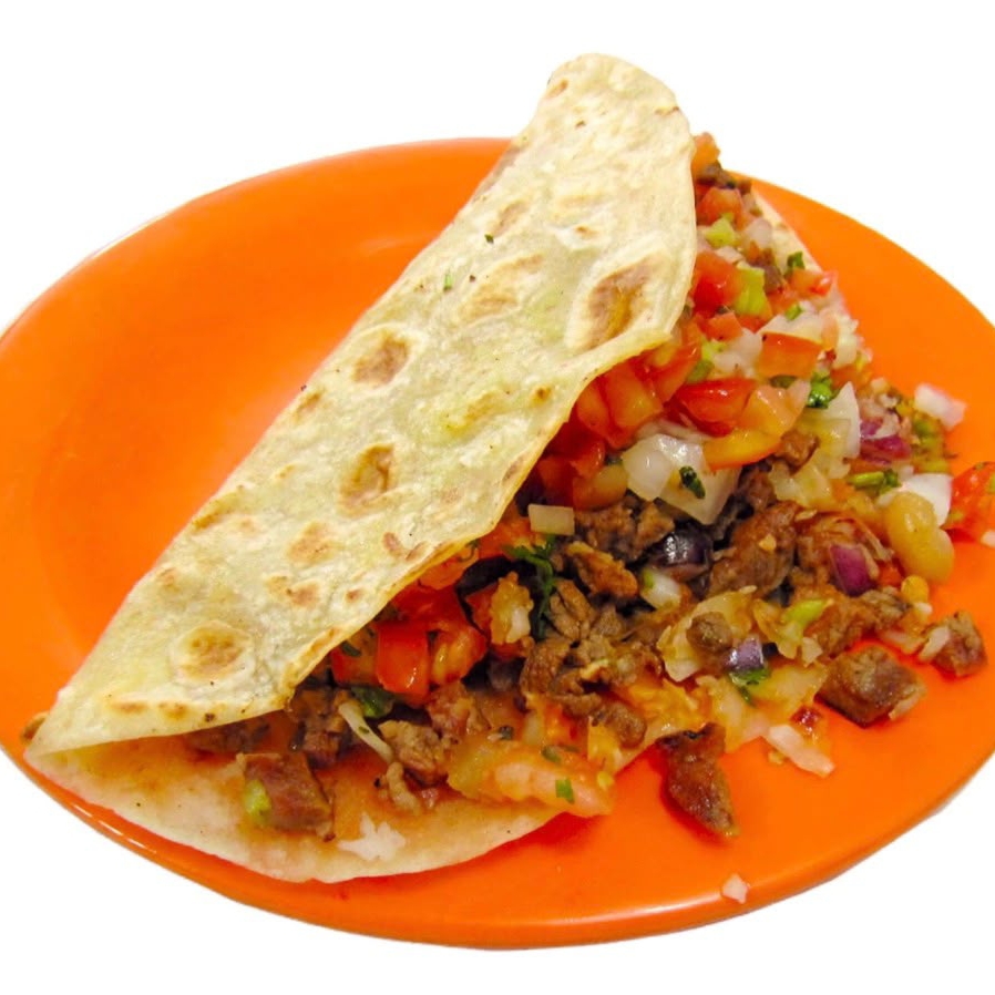 Taco de harina