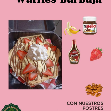 Waffle Burbuja La Princesa