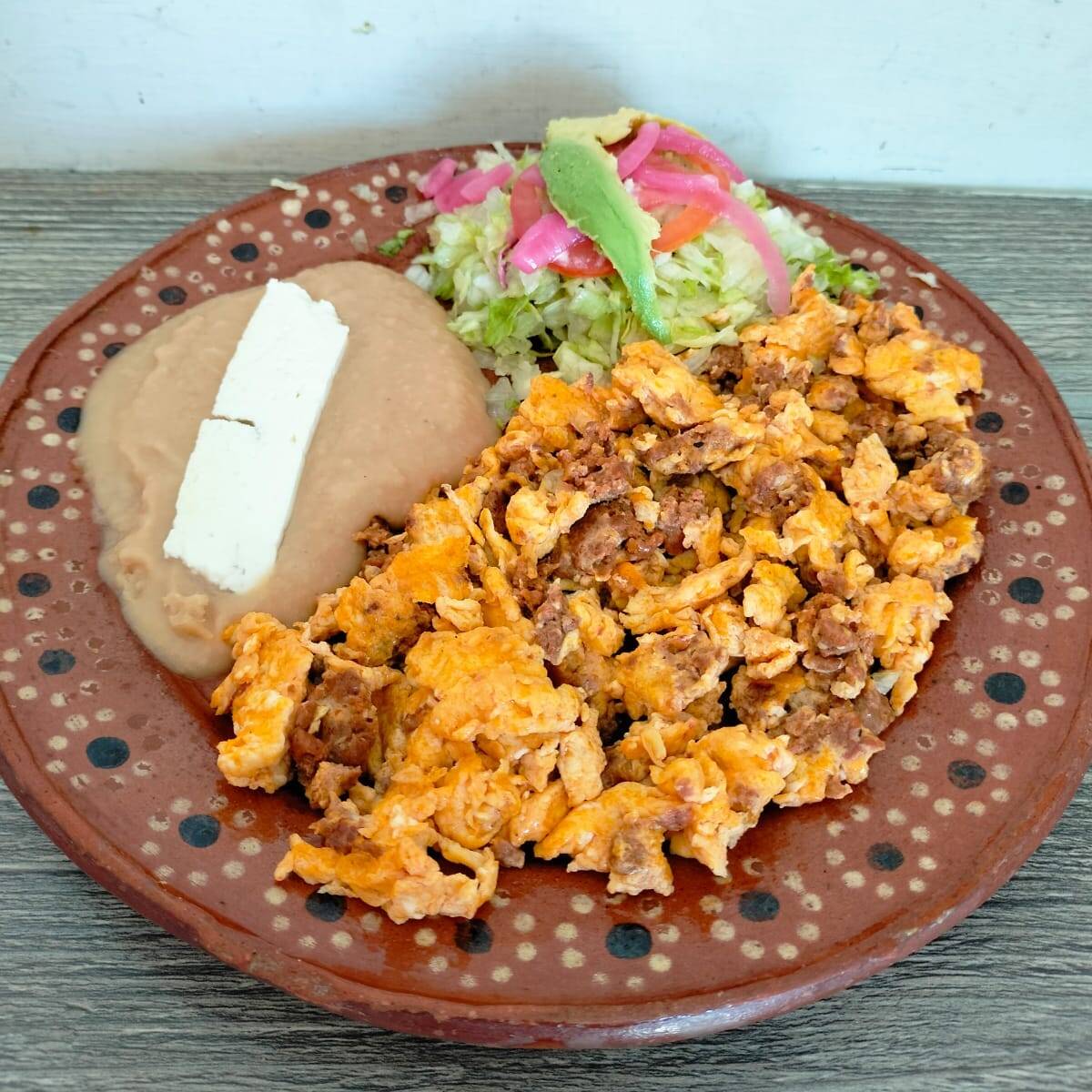 Huevos con Chorizo