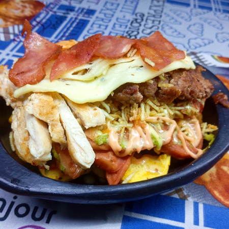 Salchipapa Familiar Para 2 Personas