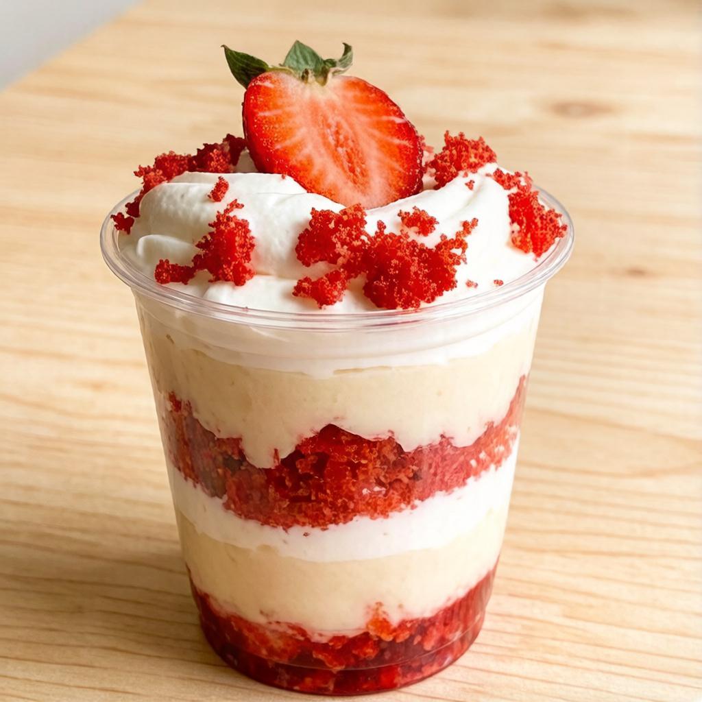 Bolo redvelt, creme de ninho, morangos