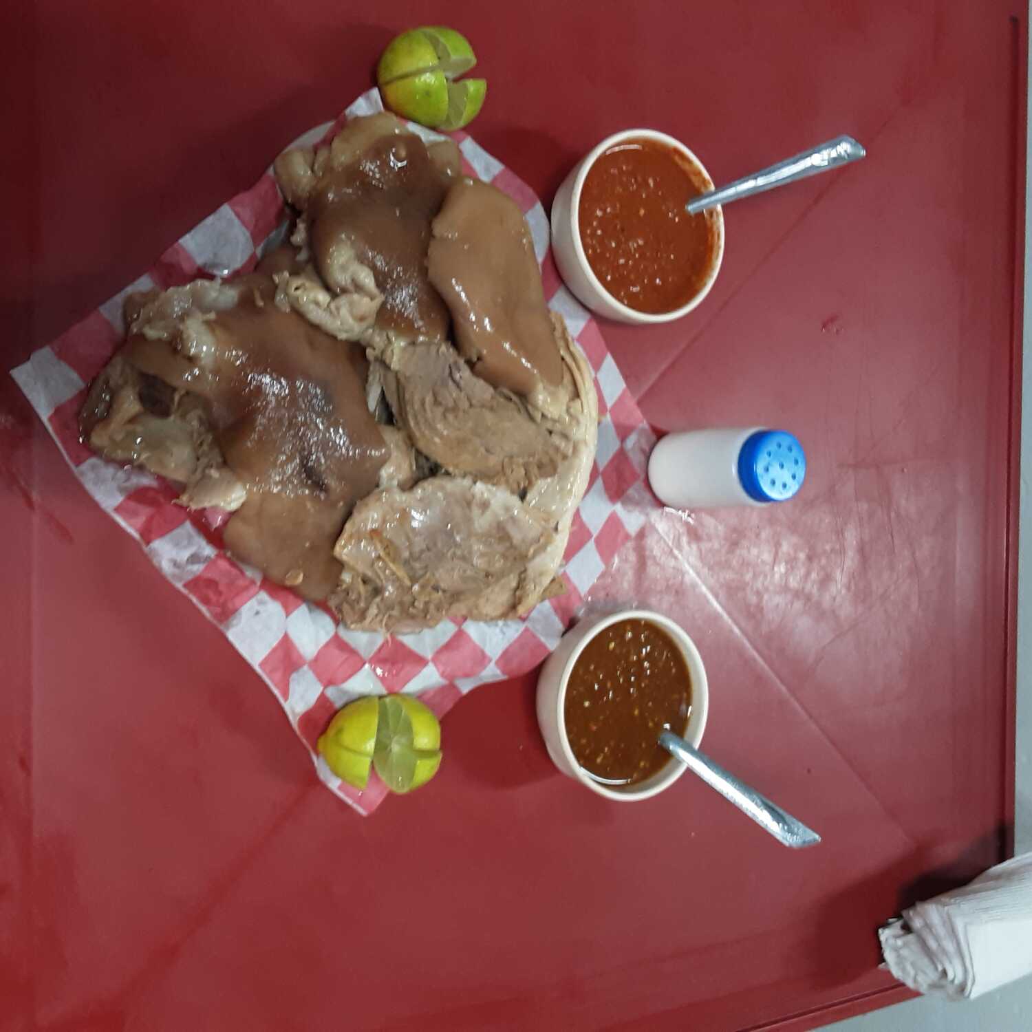 Carnitas y trompo